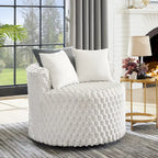 Fauteuil à roulettes Off White 35, rembourré en 3D