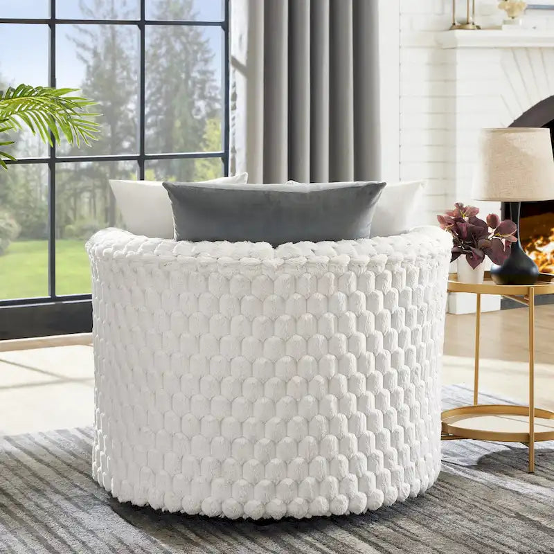 Fauteuil à roulettes Off White 35, rembourré en 3D