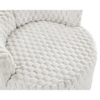 Fauteuil à roulettes Off White 35, rembourré en 3D