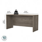 Bureau 60 po L x 24 po P