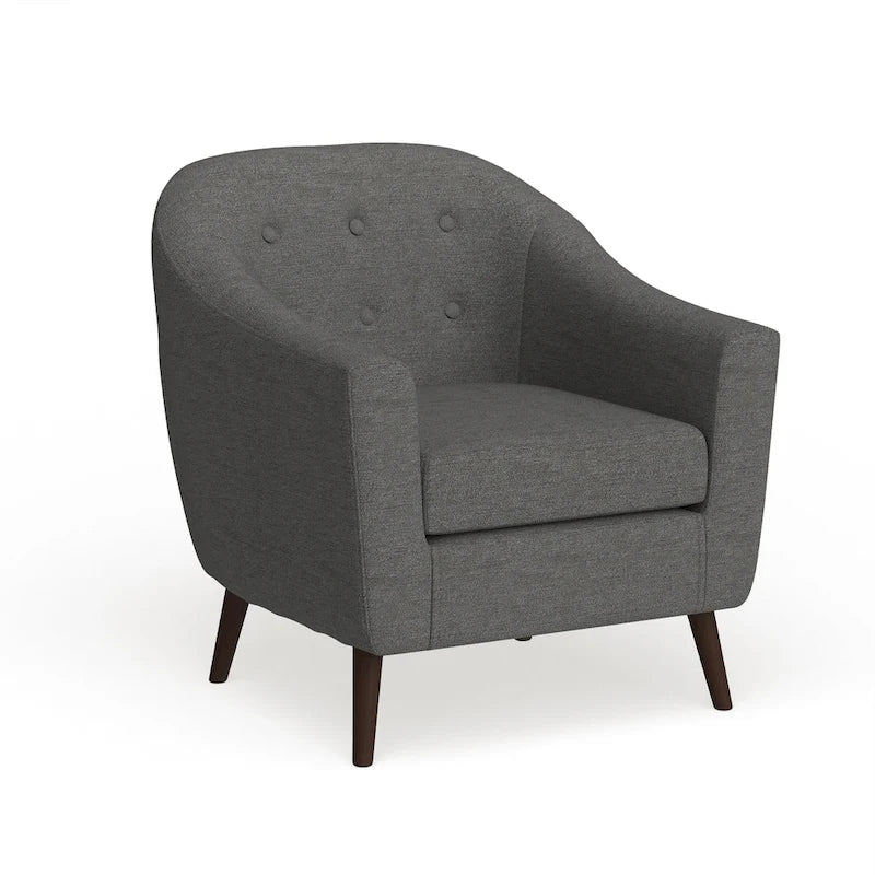 Fauteuil d'appoint moderne du milieu du siècle