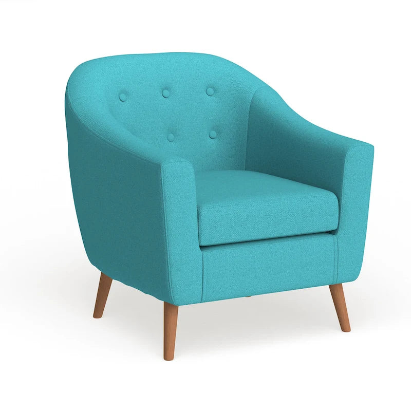 Fauteuil d'appoint moderne du milieu du siècle