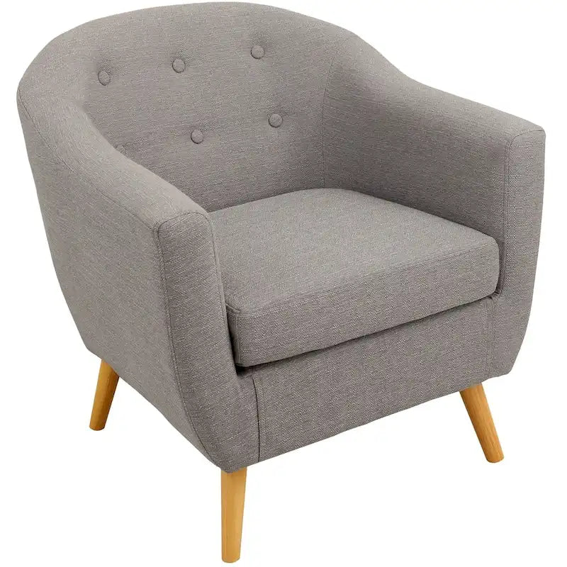 Fauteuil d'appoint moderne du milieu du siècle