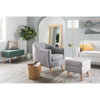 Fauteuil d'appoint moderne du milieu du siècle