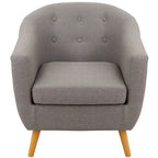 Fauteuil d'appoint moderne du milieu du siècle