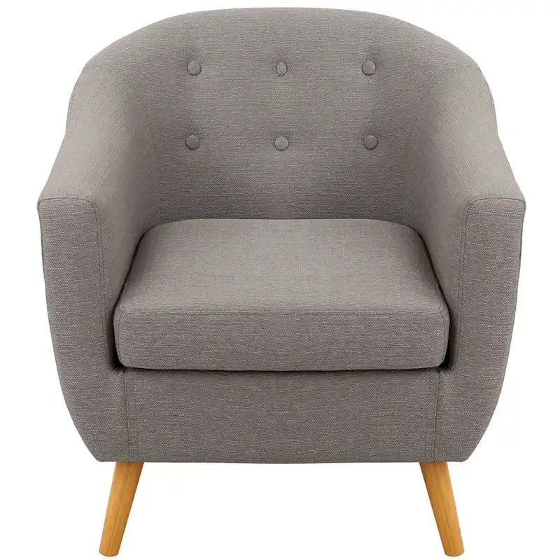 Fauteuil d'appoint moderne du milieu du siècle