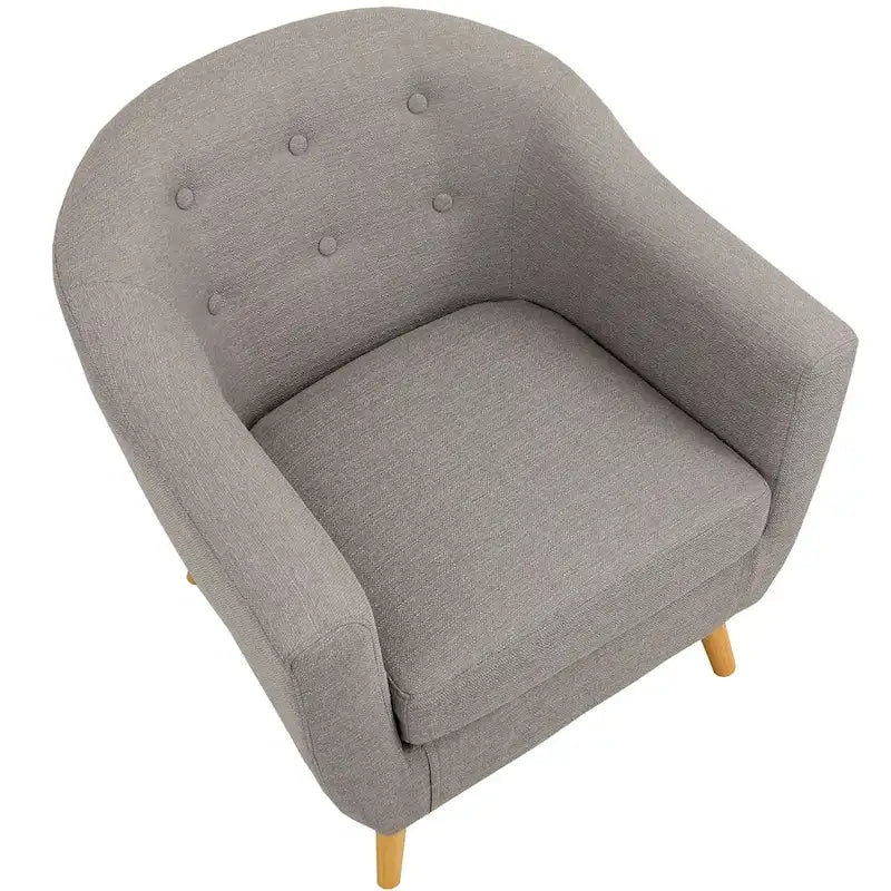 Fauteuil d'appoint moderne du milieu du siècle