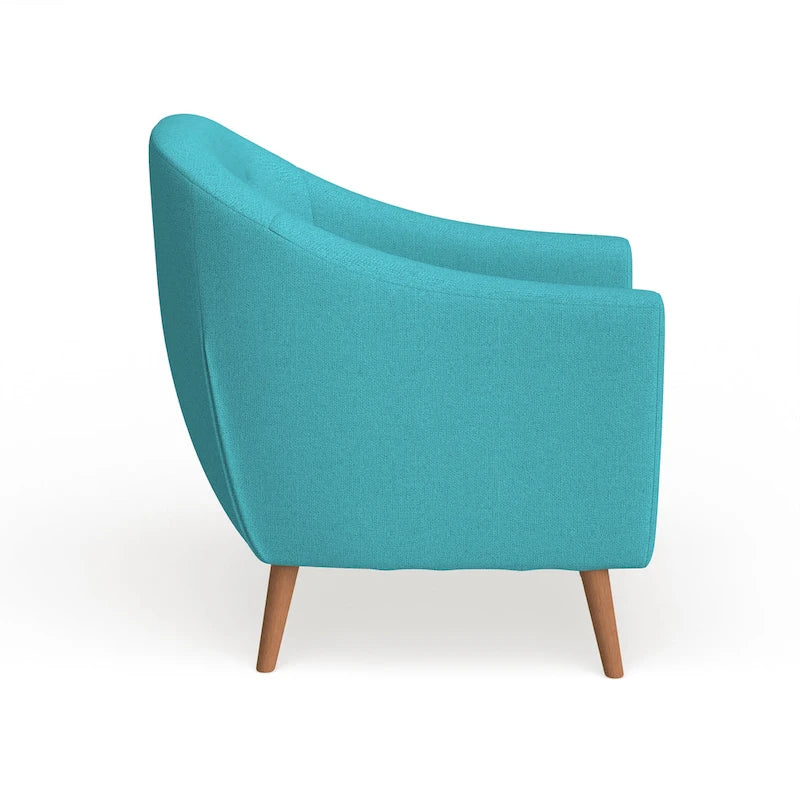 Fauteuil d'appoint moderne du milieu du siècle