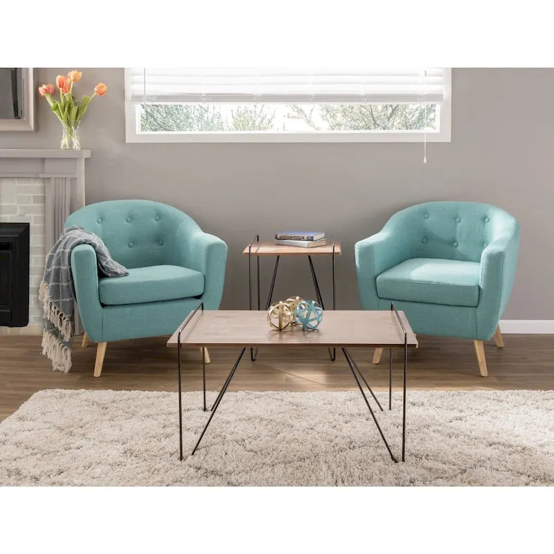 Fauteuil d'appoint moderne du milieu du siècle