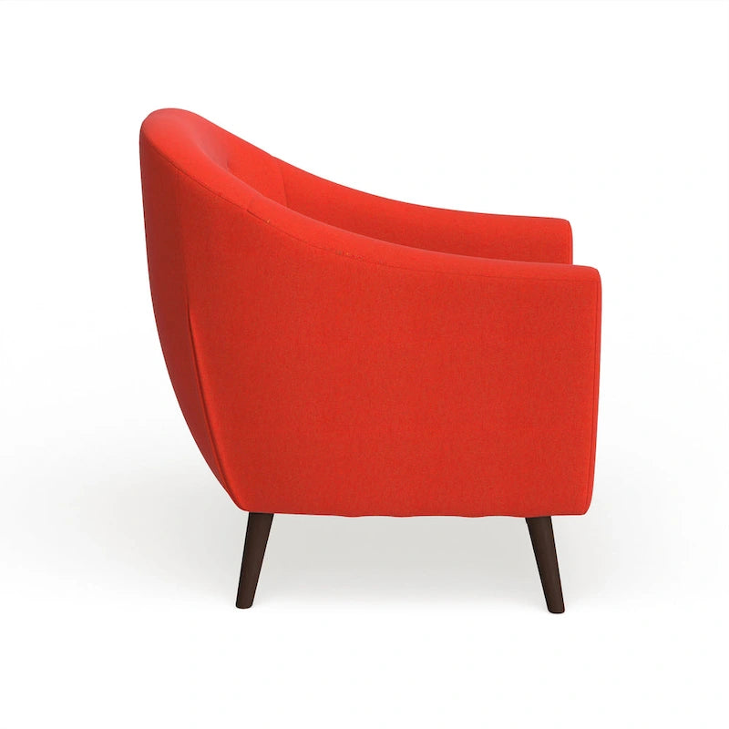 Fauteuil d'appoint moderne du milieu du siècle