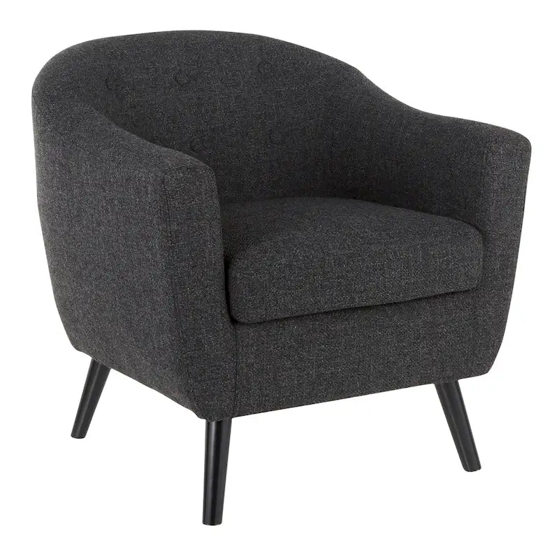 Fauteuil d'appoint moderne du milieu du siècle