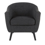 Fauteuil d'appoint moderne du milieu du siècle