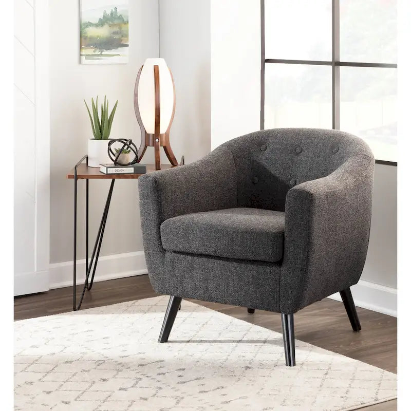 Fauteuil d'appoint moderne du milieu du siècle