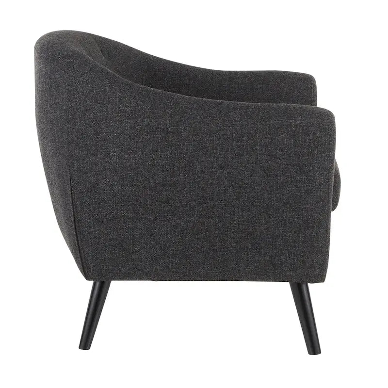 Fauteuil d'appoint moderne du milieu du siècle