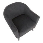Fauteuil d'appoint moderne du milieu du siècle