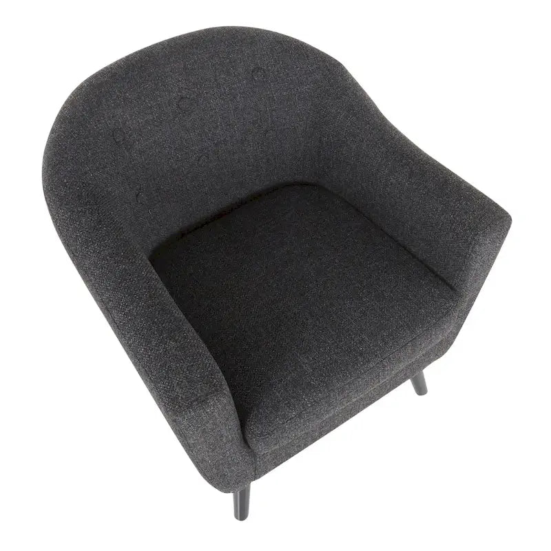 Fauteuil d'appoint moderne du milieu du siècle