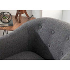 Fauteuil d'appoint moderne du milieu du siècle