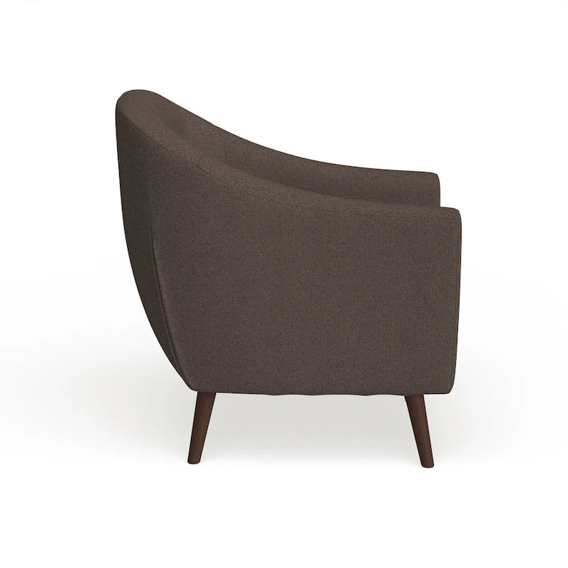 Fauteuil d'appoint moderne du milieu du siècle