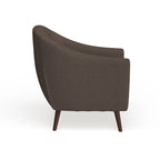 Fauteuil d'appoint moderne du milieu du siècle