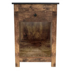 Table d'appoint avec tiroir et étagère, petite table de rangement à 2 niveaux, table de chevet avec tiroir, table d'appoint avec rangement