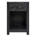 Table d'appoint avec tiroir et étagère, petite table de rangement à 2 niveaux, table de chevet avec tiroir, table d'appoint avec rangement