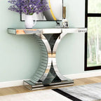 Table console d'entrée miroir Table d'appoint Table de canapé