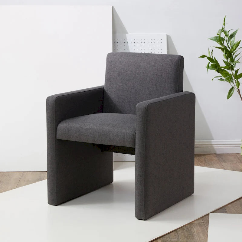 Fauteuil en lin - 26 L x 25 P x 33 H - 26Lx25Px33H