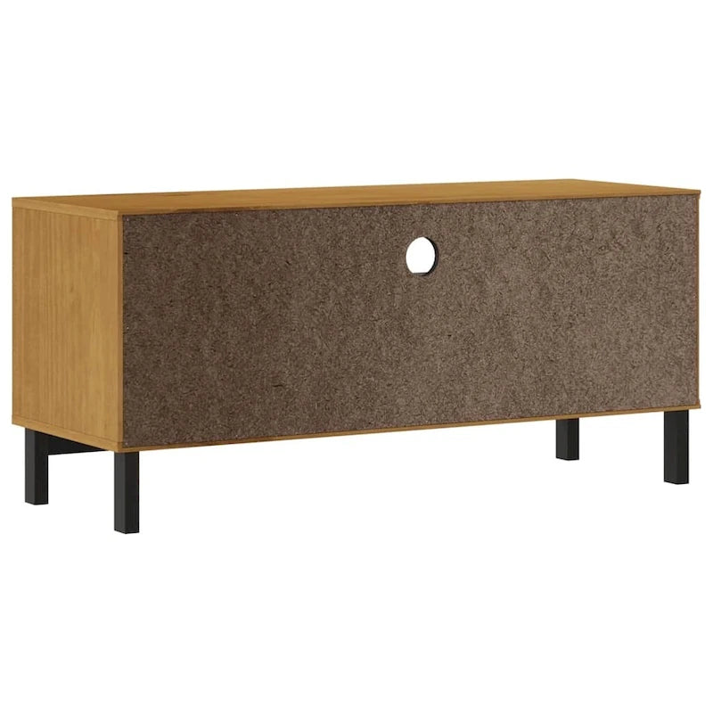 Meuble TV XL 110x40x50 cm Pin massif - 110 x 40 x 50