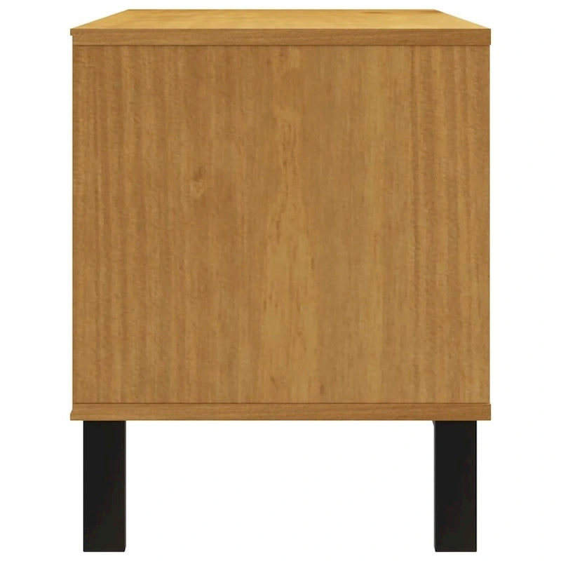 Meuble TV XL 110x40x50 cm Pin massif - 110 x 40 x 50