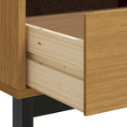 Meuble TV XL 110x40x50 cm Pin massif - 110 x 40 x 50
