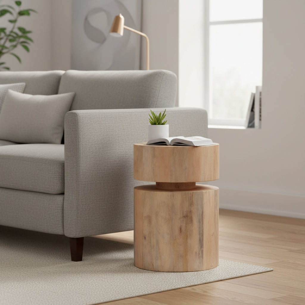 Table d'appoint ronde