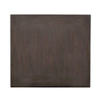 Table d'appoint avec tiroir en pin vieilli et blanc antique