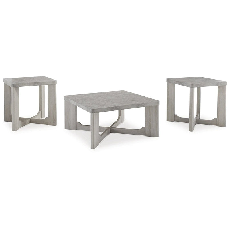 Table basse de designer (Lot de 3) - 35L x 35P x 17H