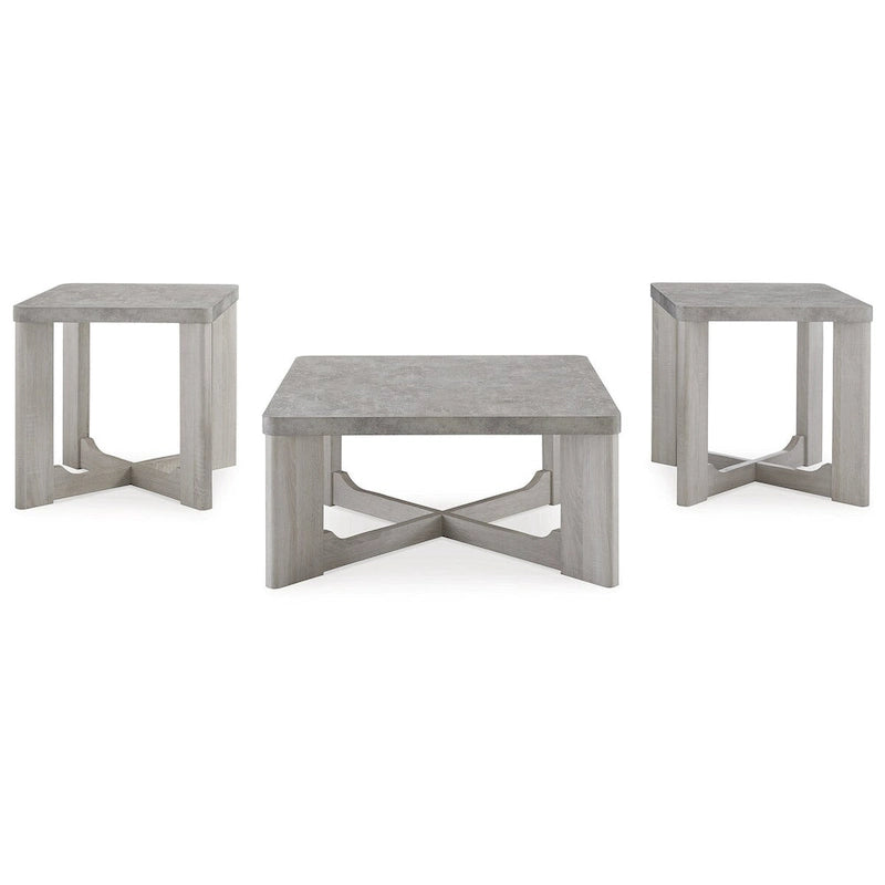 Table basse de designer (Lot de 3) - 35L x 35P x 17H