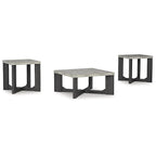 Table basse de designer (Lot de 3) - 35L x 35P x 17H