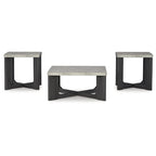 Table basse de designer (Lot de 3) - 35L x 35P x 17H