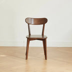 Chaise de salle à manger en bois massif de grade FAS, chaise de table en bois naturel, chaise de salon simple et naturelle 46,5 * 54 * 80cm