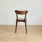 Chaise de salle à manger en bois massif de grade FAS, chaise de table en bois naturel, chaise de salon simple et naturelle 46,5 * 54 * 80cm
