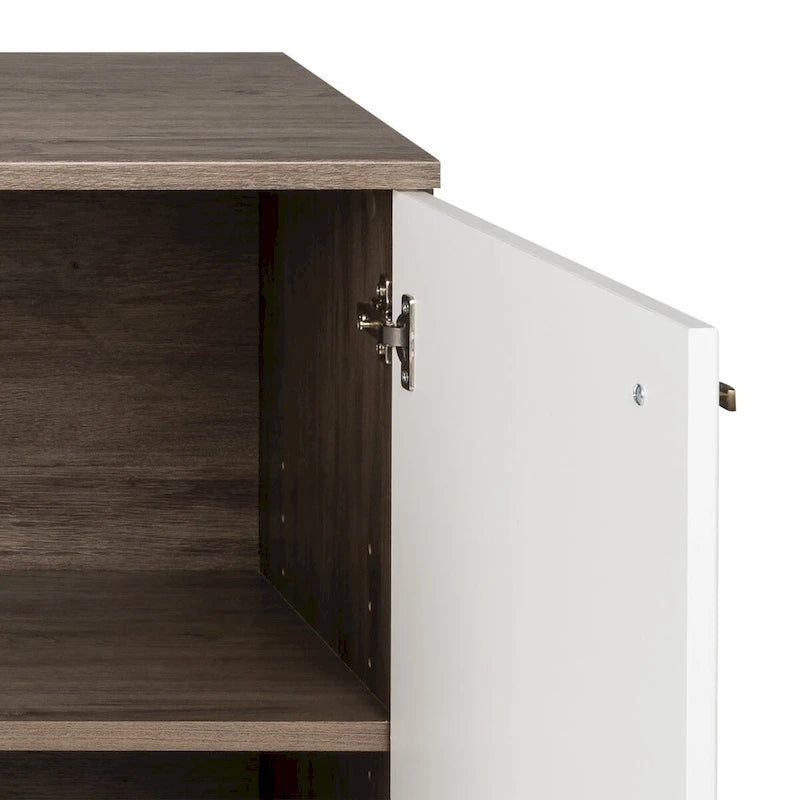 Bahut moderne milieu de siècle à 4 portes – 64 L x 32 H x 16 P