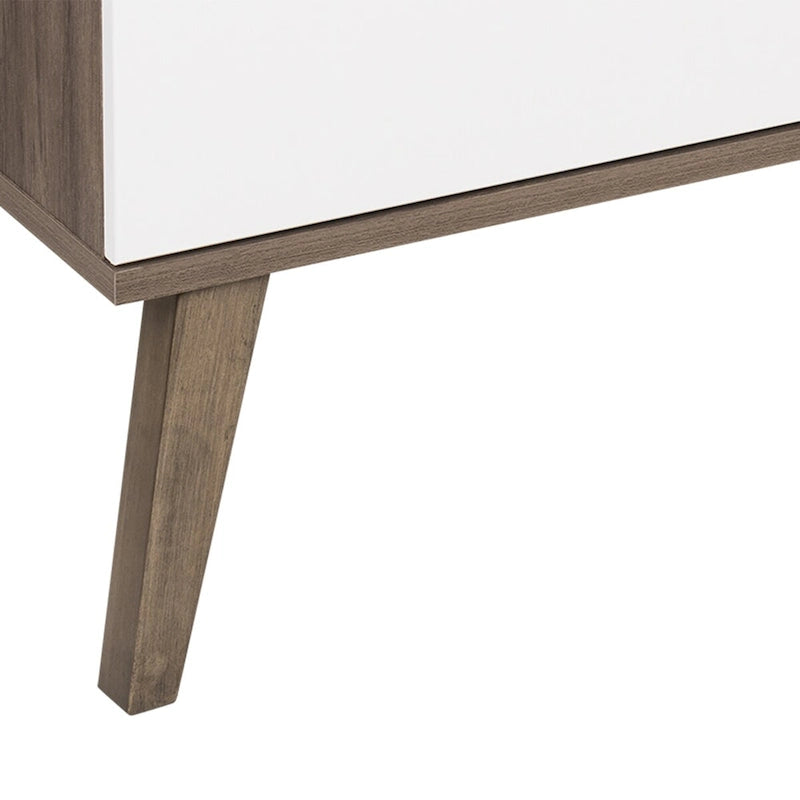 Bahut moderne milieu de siècle à 4 portes – 64 L x 32 H x 16 P
