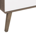 Bahut moderne milieu de siècle à 4 portes – 64 L x 32 H x 16 P