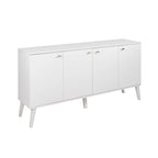Bahut moderne milieu de siècle à 4 portes – 64 L x 32 H x 16 P