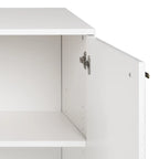 Bahut moderne milieu de siècle à 4 portes – 64 L x 32 H x 16 P