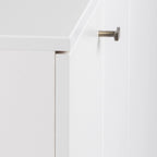 Bahut moderne milieu de siècle à 4 portes – 64 L x 32 H x 16 P