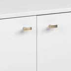 Bahut moderne milieu de siècle à 4 portes – 64 L x 32 H x 16 P