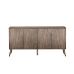 Bahut moderne milieu de siècle à 4 portes – 64 L x 32 H x 16 P